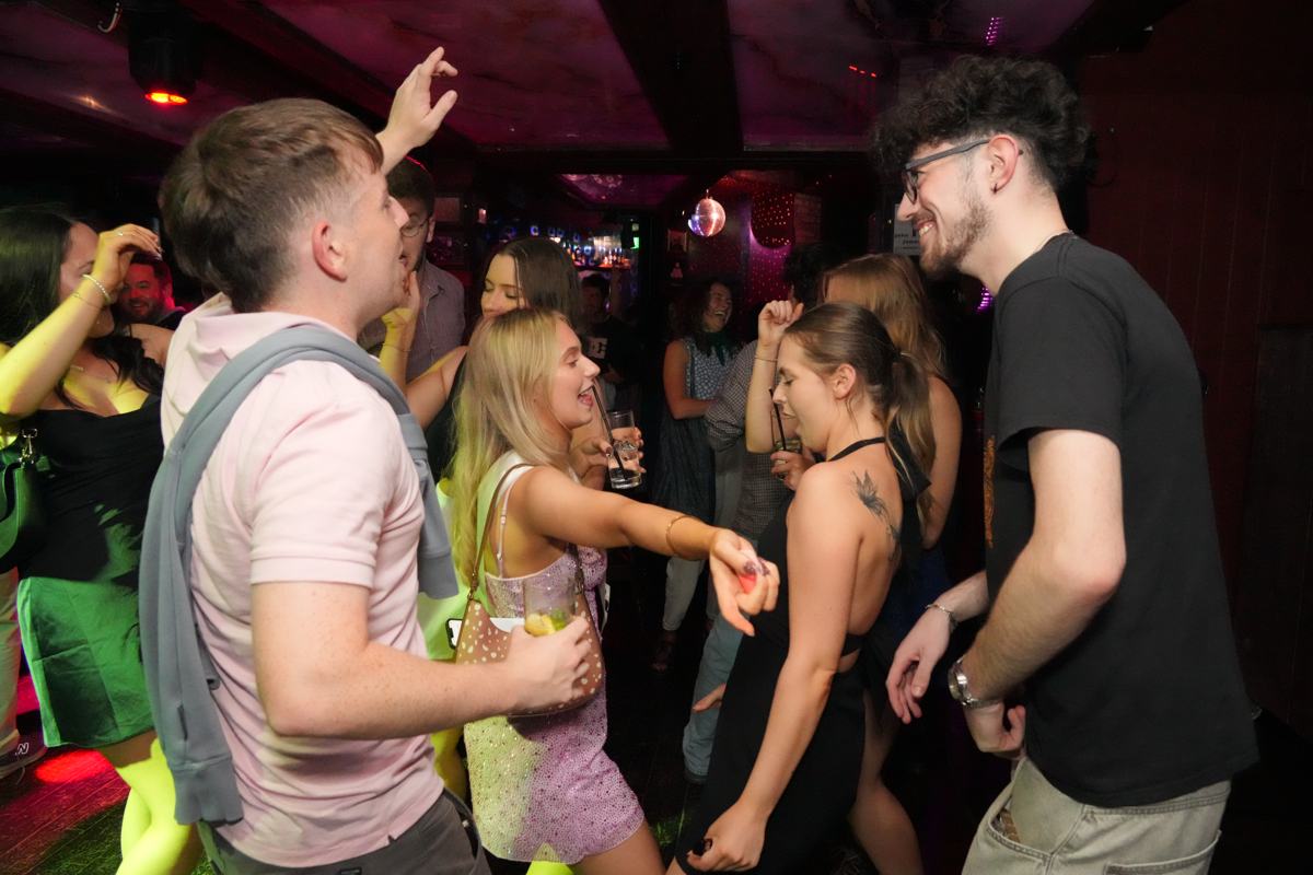 Crowd on the dance floor